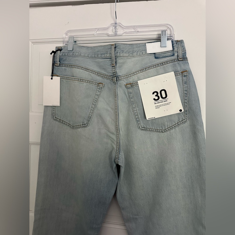 RE/DONE 90s High-Rise Loose Jeans • Ranch Water • NWT Size 30 - Picture 7 of 8